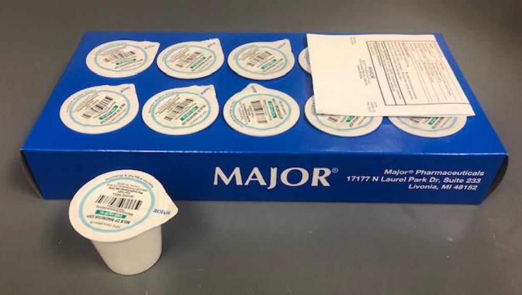 Recall Milk of Magnesia